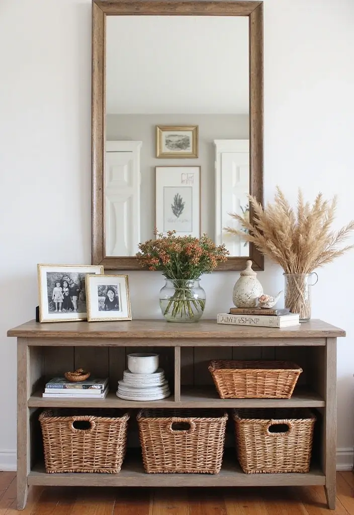 26 Farmhouse Dining Room Designs Full of Rustic Elegance 10 26 Farmhouse Dining Room Designs Full of Rustic Elegance - 10. Functional Buffets