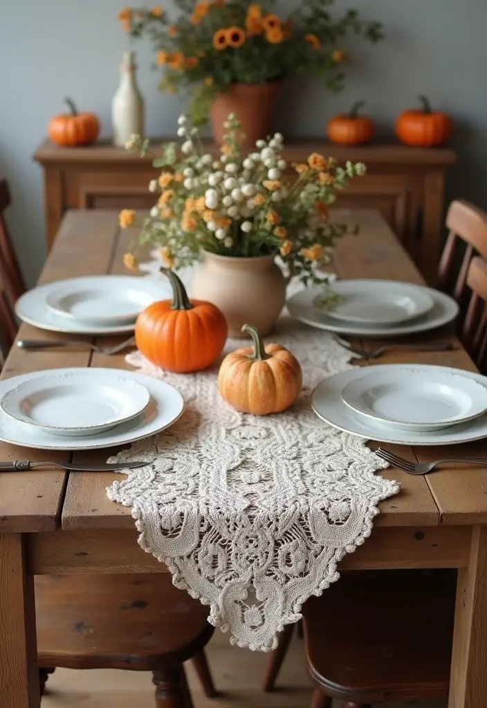 26 Farmhouse Dining Room Designs Full of Rustic Elegance 1 26 Farmhouse Dining Room Designs Full of Rustic Elegance - 1. Rustic Wooden Table Centerpiece