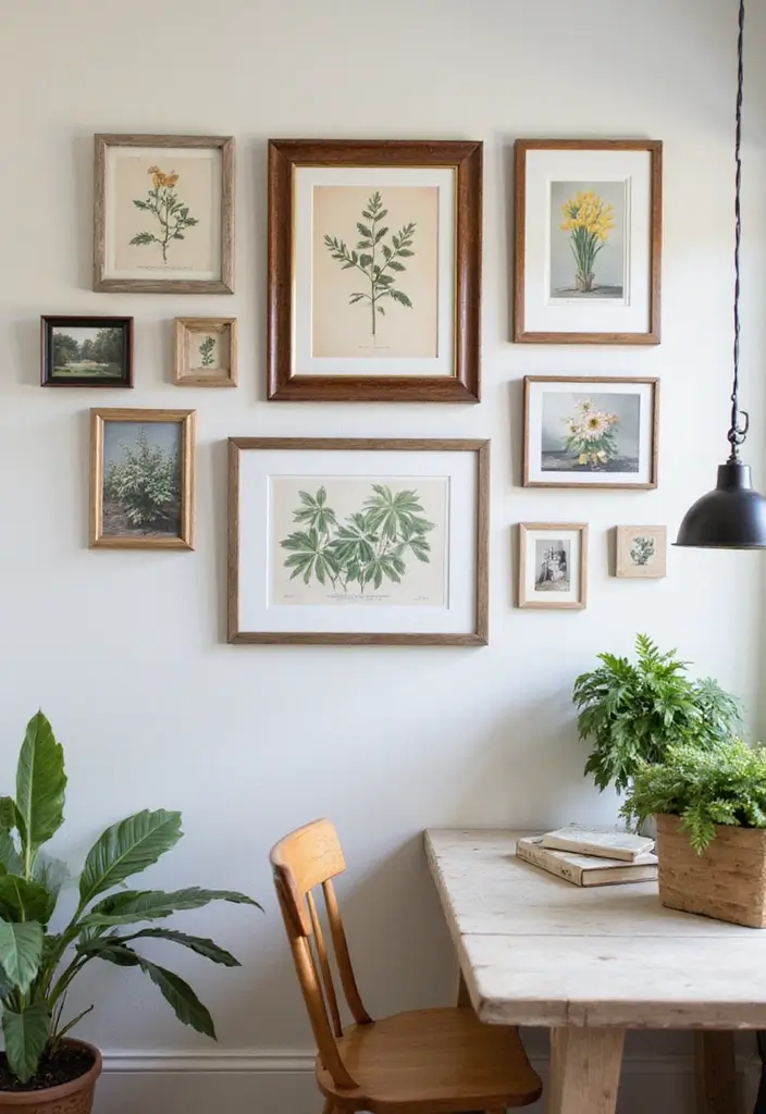 25 Farmhouse Inspiration Ideas to Transform Your Space 12 25 Farmhouse Inspiration Ideas to Transform Your Space - 12. Creative Wall Art