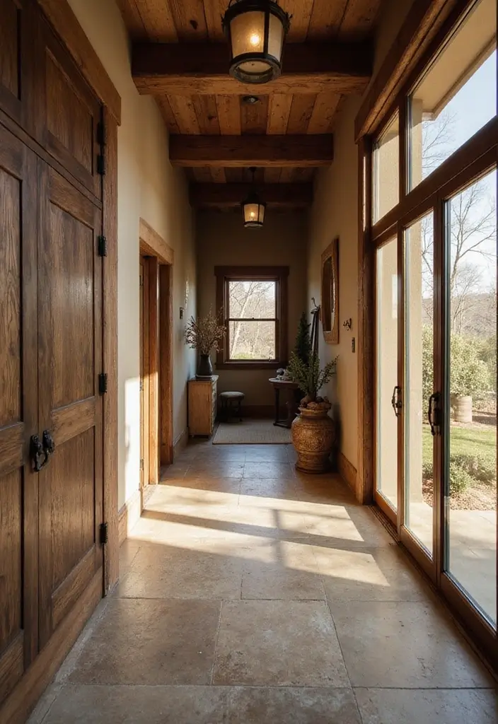 25 Farmhouse Inspiration Ideas to Transform Your Space 19 25 Farmhouse Inspiration Ideas to Transform Your Space - 19. Rustic Mirrors for Depth