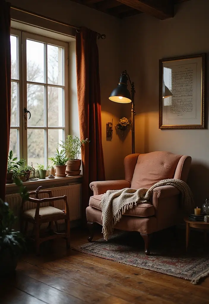 25 Farmhouse Inspiration Ideas to Transform Your Space 24 25 Farmhouse Inspiration Ideas to Transform Your Space - 24. Cozy Nooks for Relaxation