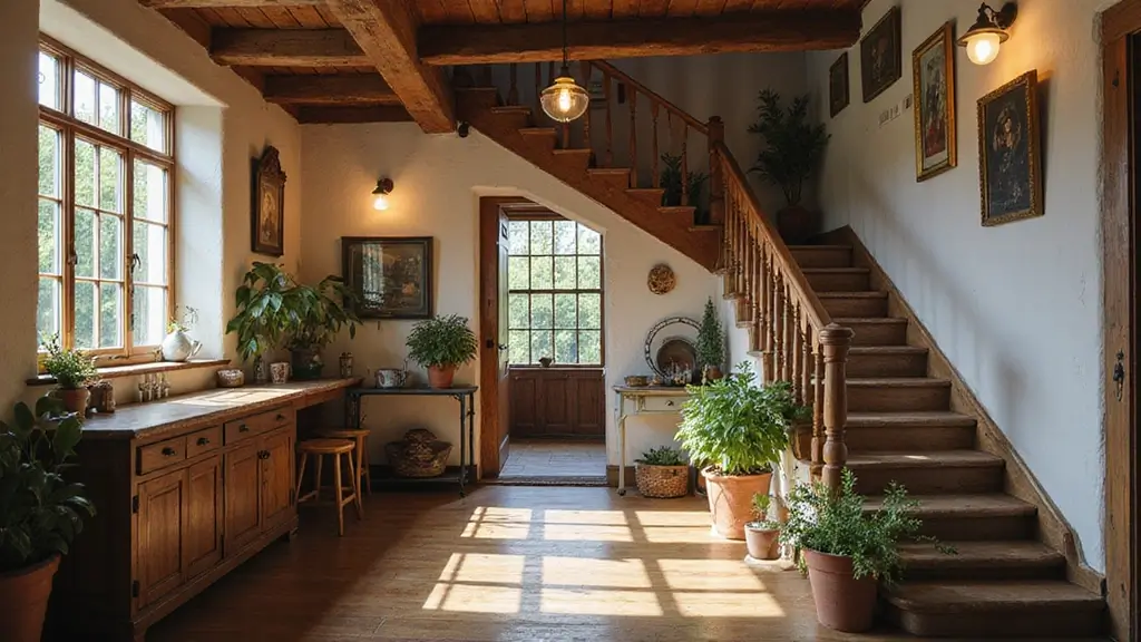 25 Farmhouse Staircase Ideas That Add Charm to Your Home