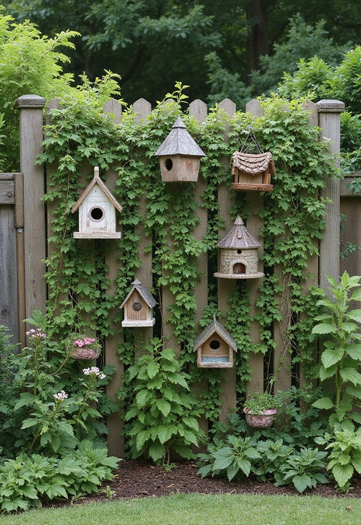 26 Farmhouse Fence Inspirations That Add Country Charm 24 26 Farmhouse Fence Inspirations That Add Country Charm - 24. Privacy Fence with Rustic Charm