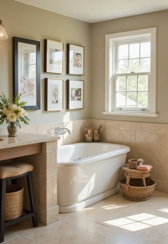 26 Farmhouse Master Bath Ideas Full of Rustic Elegance - 26. Personal Touches: Your Unique Style
