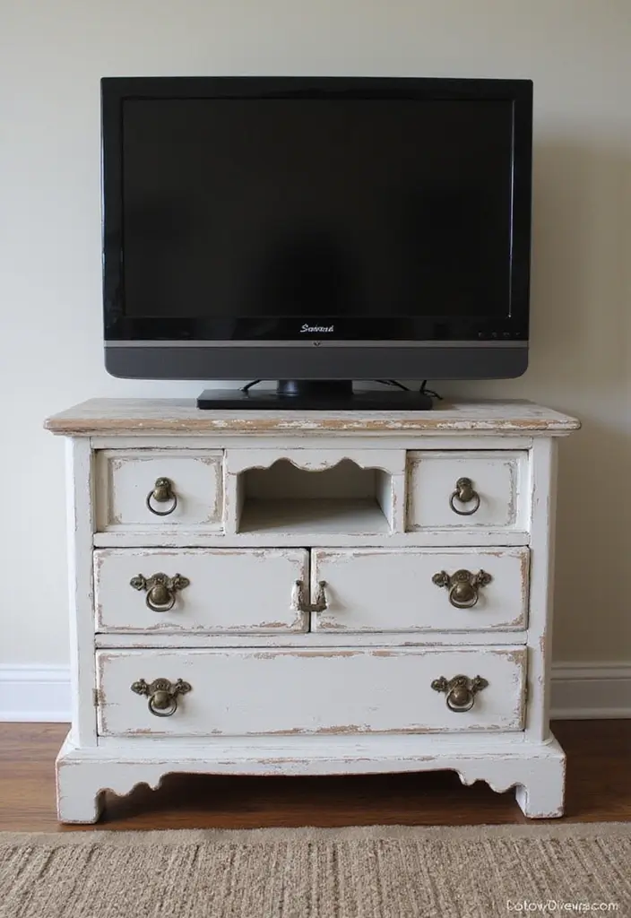 26 Farmhouse TV Stand Decor Ideas to Elevate Your Living Room 14 26 Farmhouse TV Stand Decor Ideas to Elevate Your Living Room - 14. Farmhouse Style Hardware