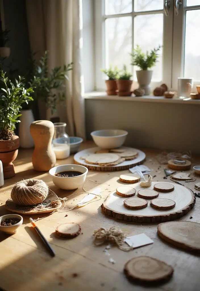 27 Farmhouse Christmas Decor Ideas That Feel Cozy and Magical 4 27 Farmhouse Christmas Decor Ideas That Feel Cozy and Magical - 4. DIY Farmhouse Ornaments