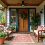 27 Farmhouse Front Porch Ideas for Inviting Curb Appeal