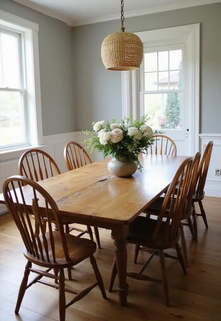 27 Farmhouse Kitchen Ideas That Bring Rustic Charm Home - 8. Farmhouse Dining Tables