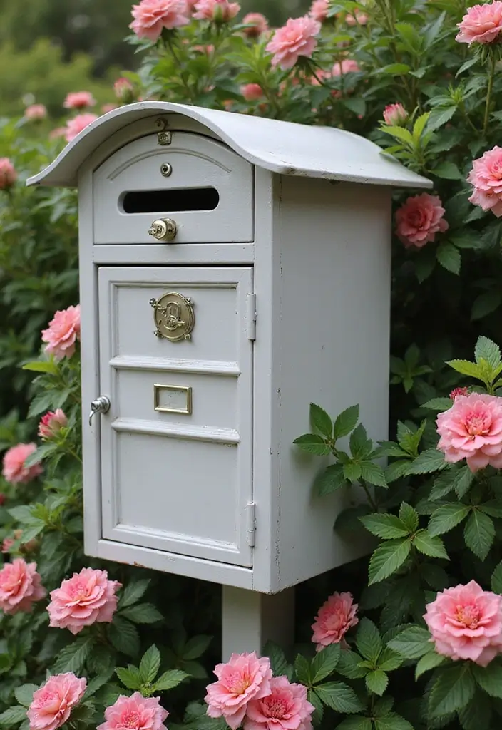 27 Farmhouse Mailbox Designs That Add Curbside Charm 19 27 Farmhouse Mailbox Designs That Add Curbside Charm - 19. Functional Multi-Purpose Designs