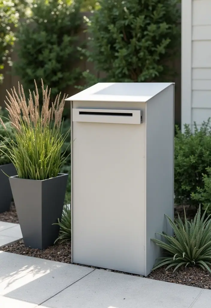 27 Farmhouse Mailbox Designs That Add Curbside Charm 9 27 Farmhouse Mailbox Designs That Add Curbside Charm - 9. Modern Farmhouse Styles