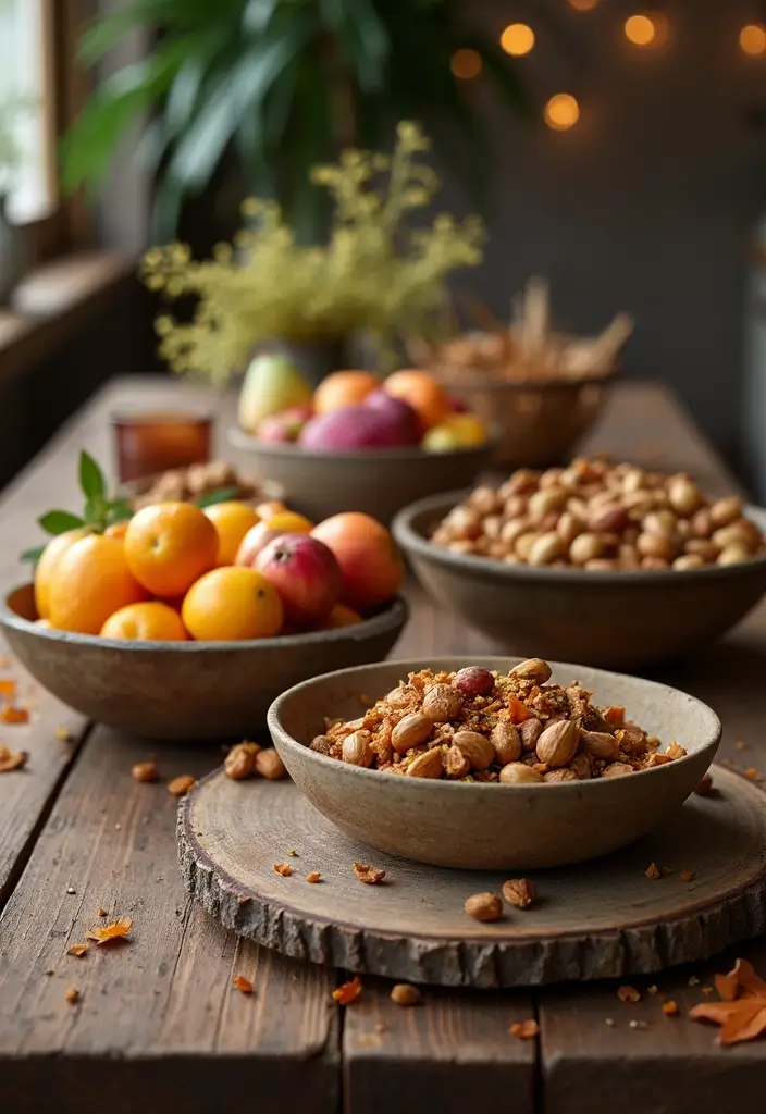 27 Farmhouse Table Decor Inspirations to Try at Home 11 27 Farmhouse Table Decor Inspirations to Try at Home - 11. Decorative Bowls