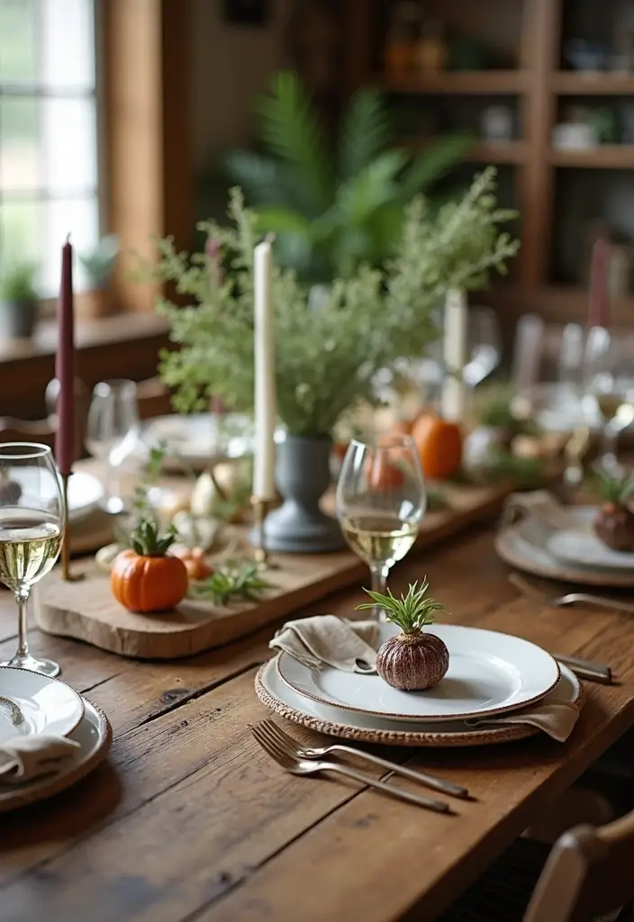 27 Farmhouse Table Decor Inspirations to Try at Home 8 27 Farmhouse Table Decor Inspirations to Try at Home - 8. Creative Place Settings