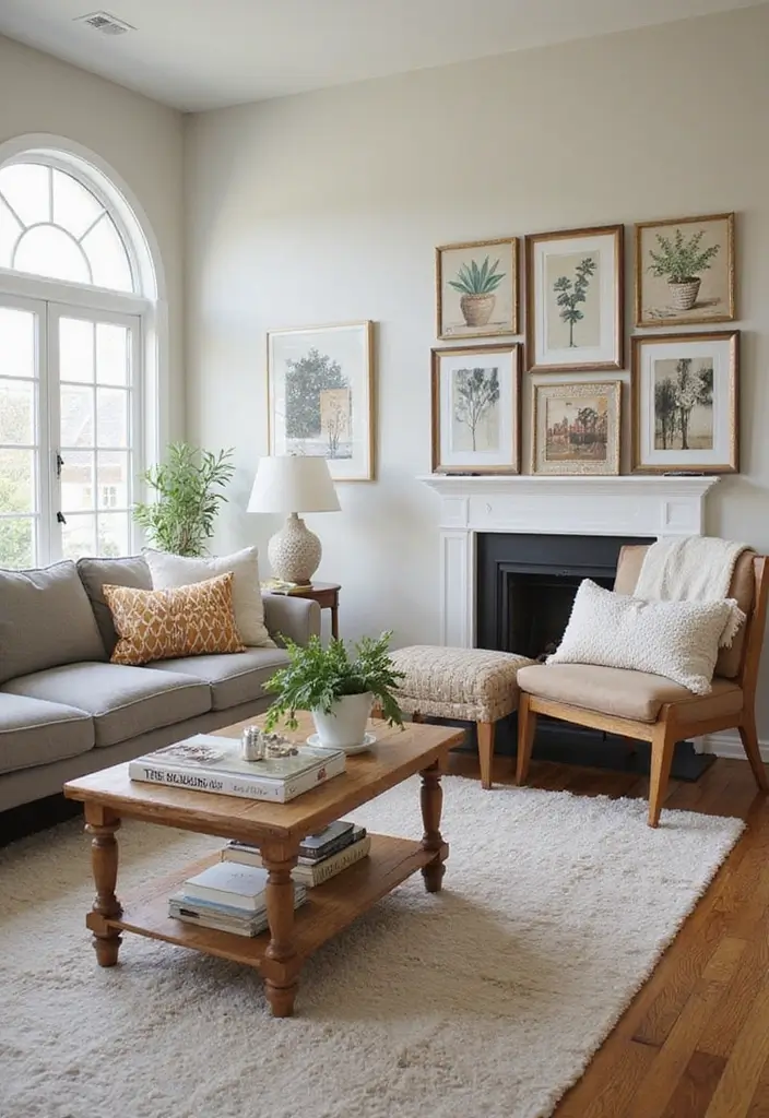 27 Living Room Decor Farmhouse Ideas You’ll Love 26 27 Living Room Decor Farmhouse Ideas You’ll Love - 26. DIY Decor Projects