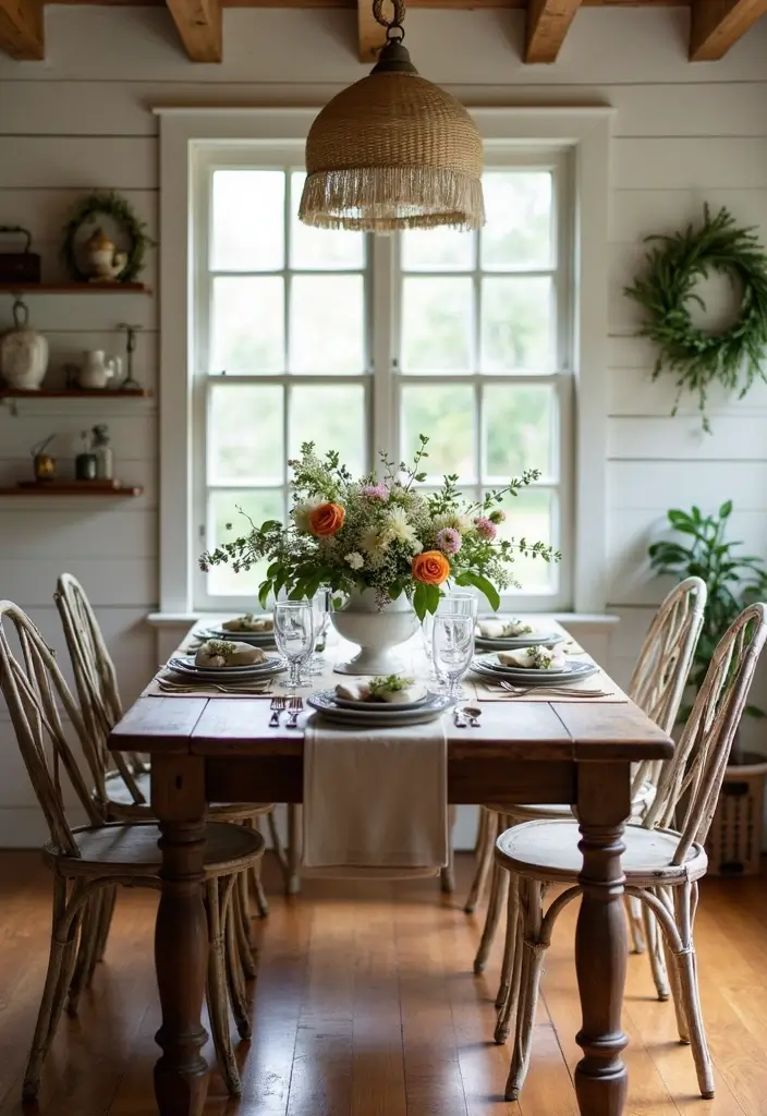 26 Farmhouse Dining Room Designs Full of Rustic Elegance 27 26 Farmhouse Dining Room Designs Full of Rustic Elegance - Conclusion