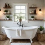 28 Farmhouse Bathroom Decor Ideas That Feel Fresh and Inviting