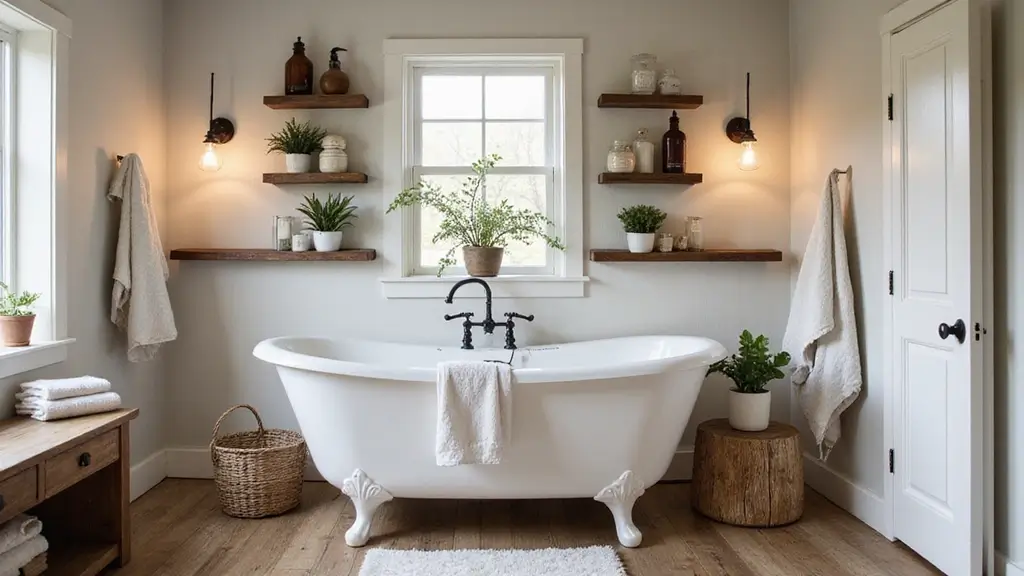 28 Farmhouse Bathroom Decor Ideas That Feel Fresh and Inviting