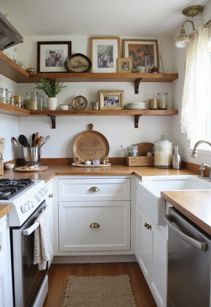 28 Farmhouse Kitchen Designs That Mix Rustic and Modern 24 28 Farmhouse Kitchen Designs That Mix Rustic and Modern - 24. Personalized Spaces