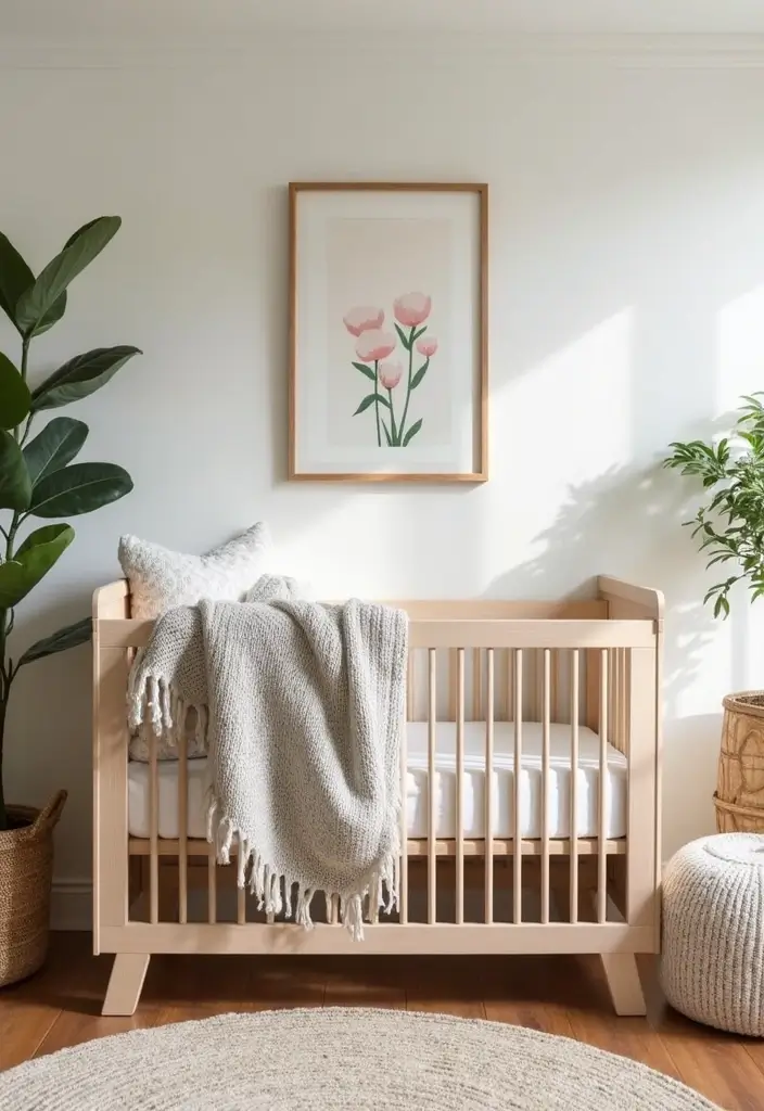 28 Farmhouse Nursery Designs Full of Charm and Comfort 17 28 Farmhouse Nursery Designs Full of Charm and Comfort - 17. Handmade Touches