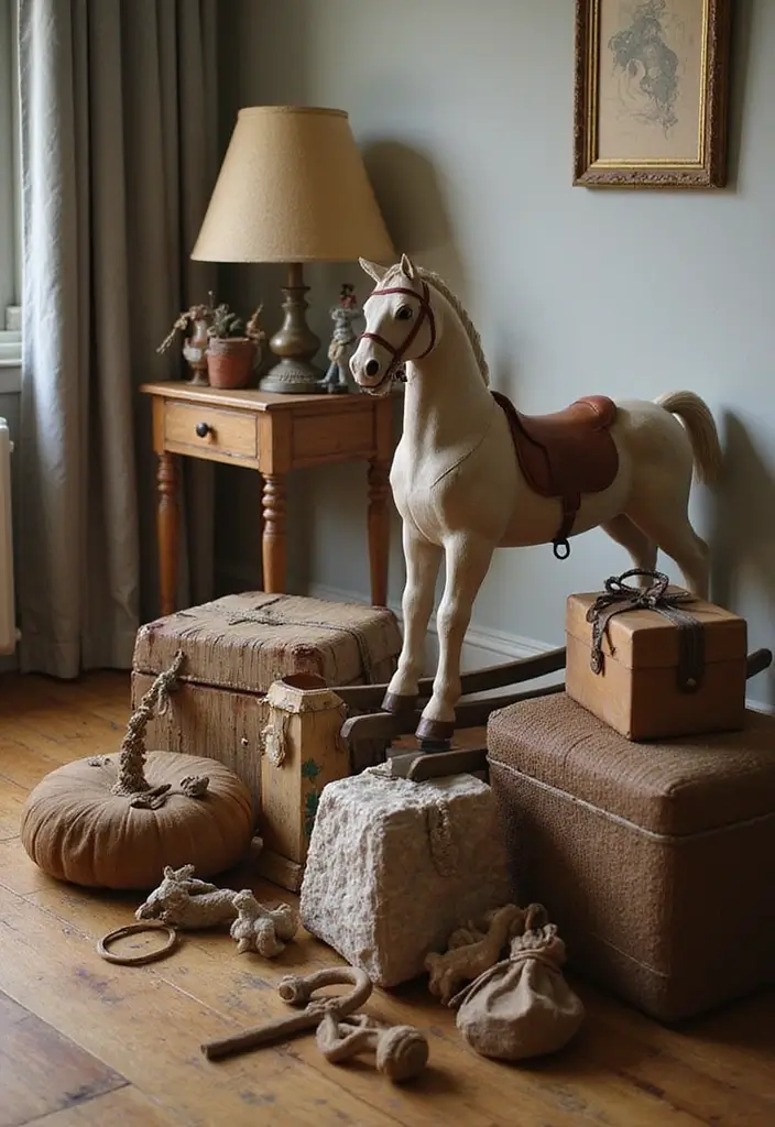 28 Farmhouse Nursery Designs Full of Charm and Comfort 2 28 Farmhouse Nursery Designs Full of Charm and Comfort - 2. Vintage Nursery Accessories