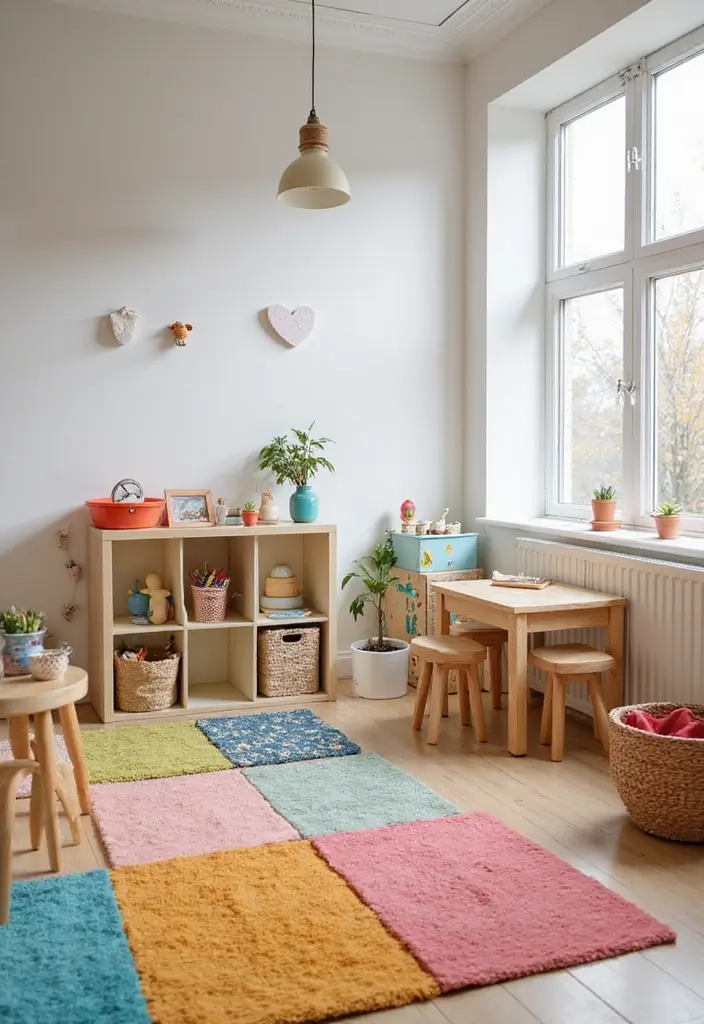 28 Farmhouse Nursery Designs Full of Charm and Comfort 28 28 Farmhouse Nursery Designs Full of Charm and Comfort - 28. Playful Play Area