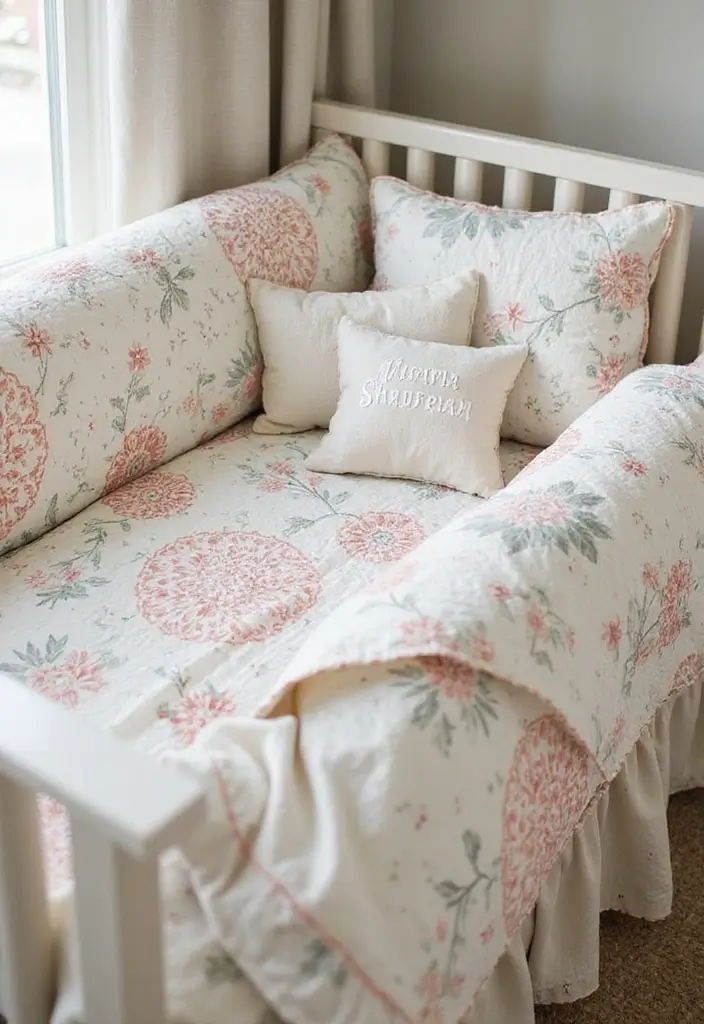 28 Farmhouse Nursery Designs Full of Charm and Comfort 7 28 Farmhouse Nursery Designs Full of Charm and Comfort - 7. Farmhouse Style Bedding