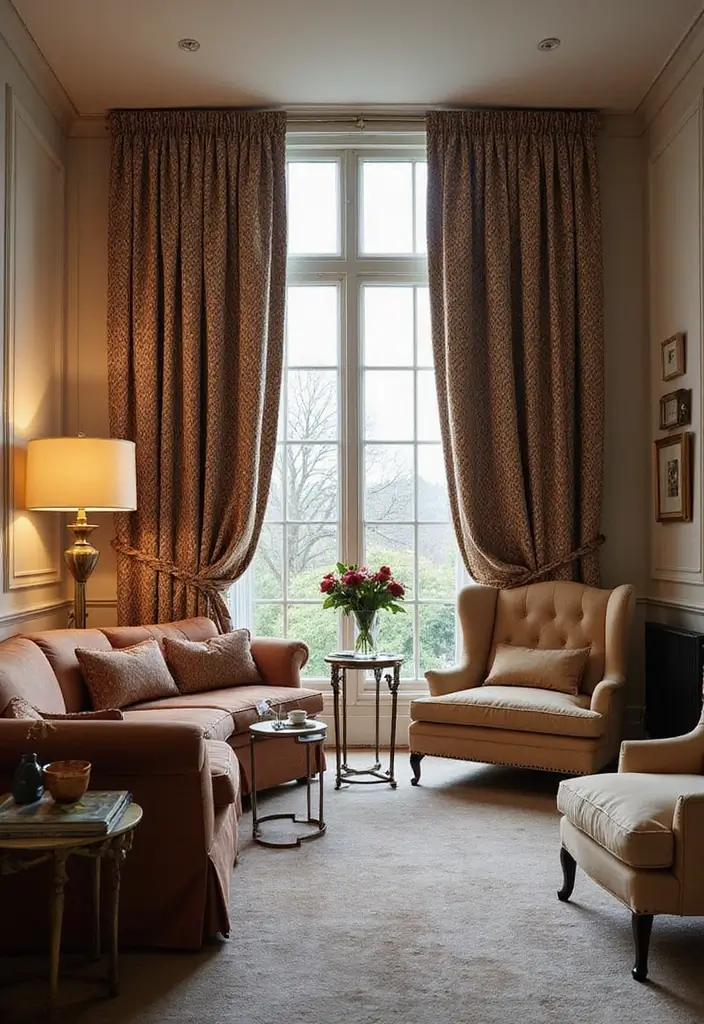 28 Farmhouse Style Curtain Ideas That Complete the Look 24 28 Farmhouse Style Curtain Ideas That Complete the Look - 24. Herringbone Patterns