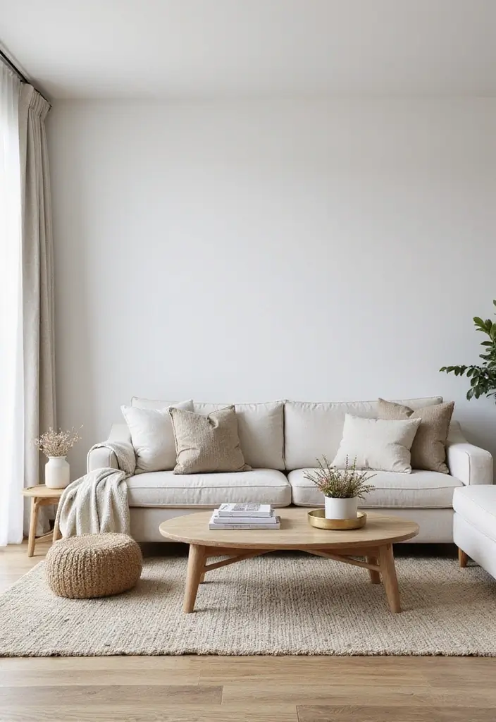 28 Modern Farmhouse Living Room Ideas Full of Style 20 28 Modern Farmhouse Living Room Ideas Full of Style - 20. Minimalist Decor