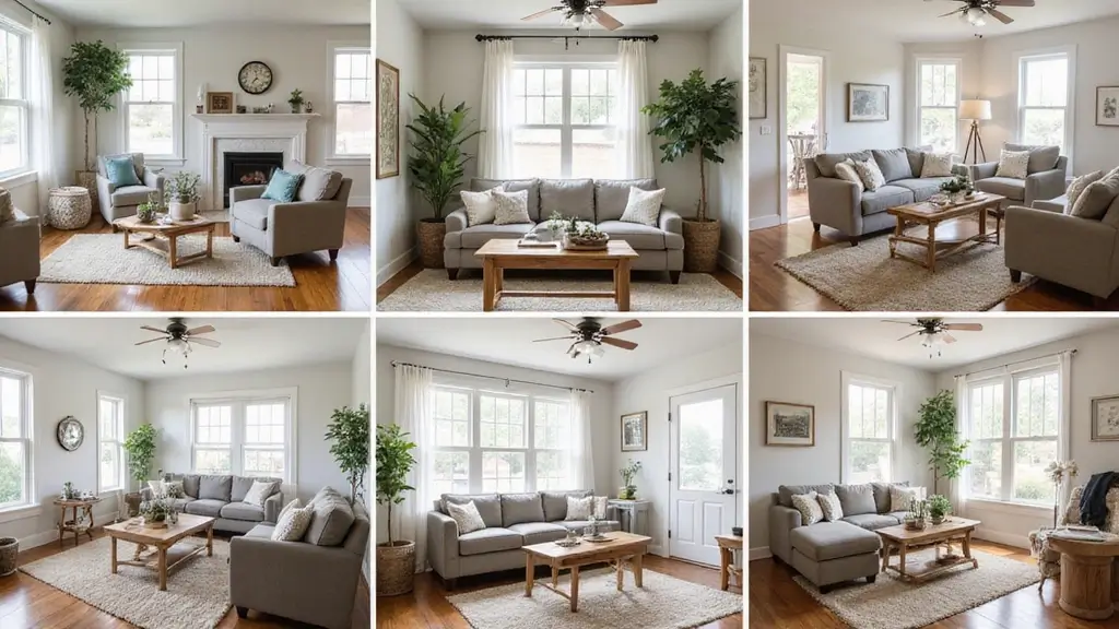28 Small Farmhouse Living Room Inspirations to Maximize Space