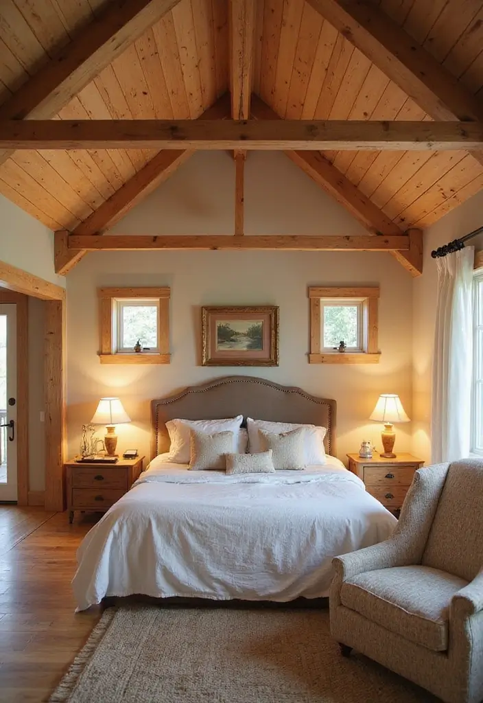 29 Farmhouse Ceiling Ideas That Add Rustic Drama 3 29 Farmhouse Ceiling Ideas That Add Rustic Drama - 3. Tongue-and-Groove Construction