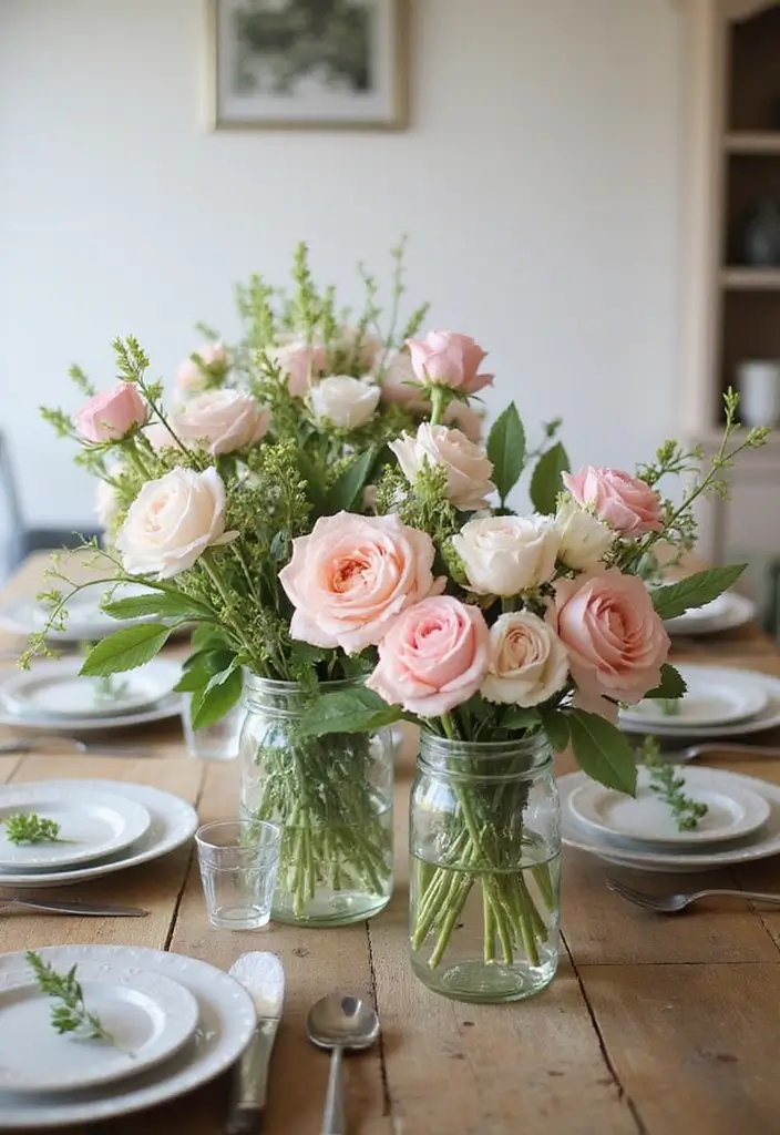 29 Farmhouse Easter Decor Inspirations You’ll Love 3 29 Farmhouse Easter Decor Inspirations You’ll Love - 3. Pastel Floral Arrangements