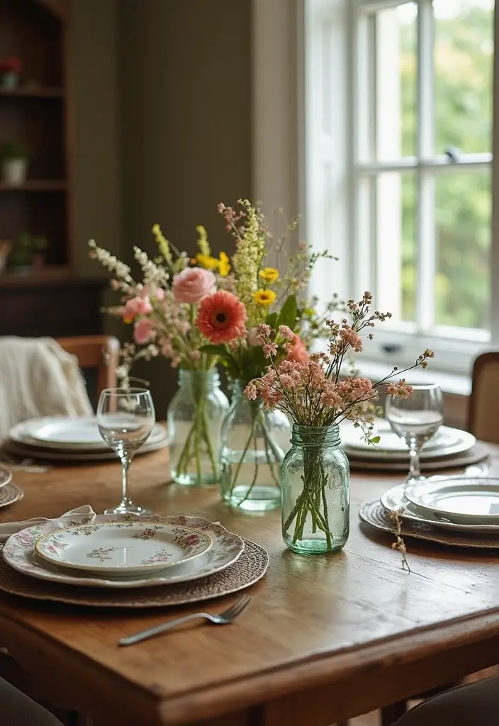 29 Farmhouse Easter Decor Inspirations You’ll Love 5 29 Farmhouse Easter Decor Inspirations You’ll Love - 5. Farmhouse Style Table Settings