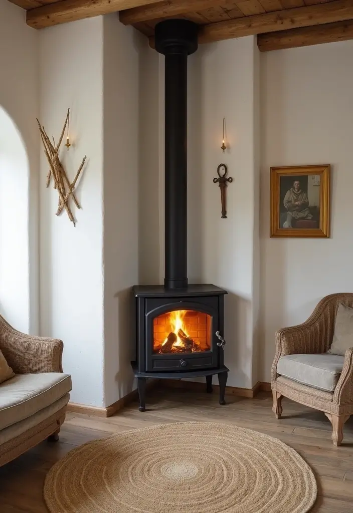 29 Farmhouse Fireplace Designs Perfect for Cozy Living - 14. Unique Fireplaces