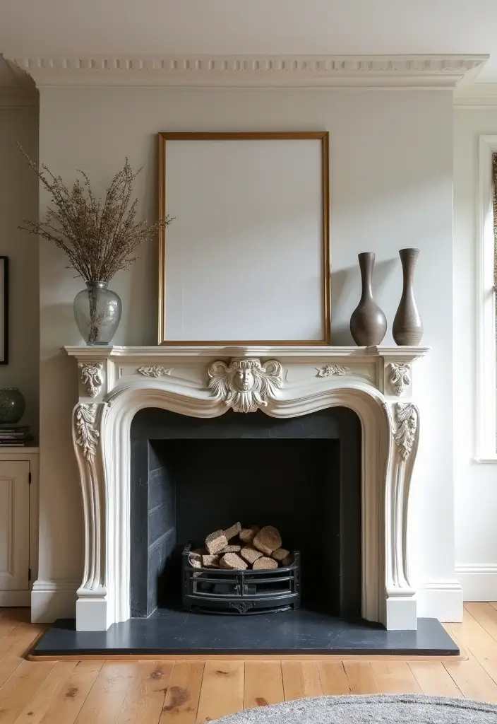29 Farmhouse Fireplace Designs Perfect for Cozy Living - 23. Bold Statement Mantels