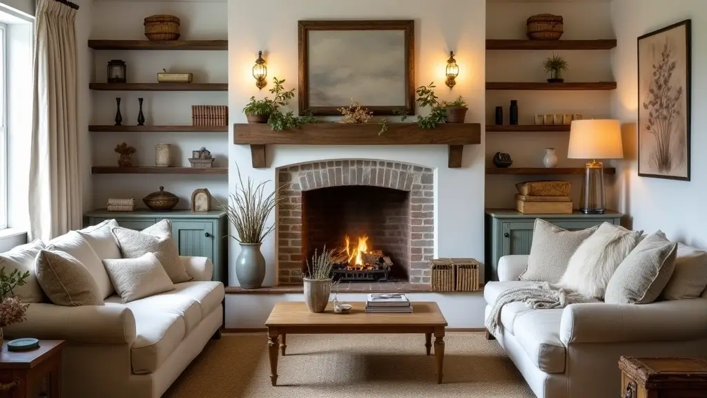 29 Farmhouse Fireplace Designs Perfect for Cozy Living