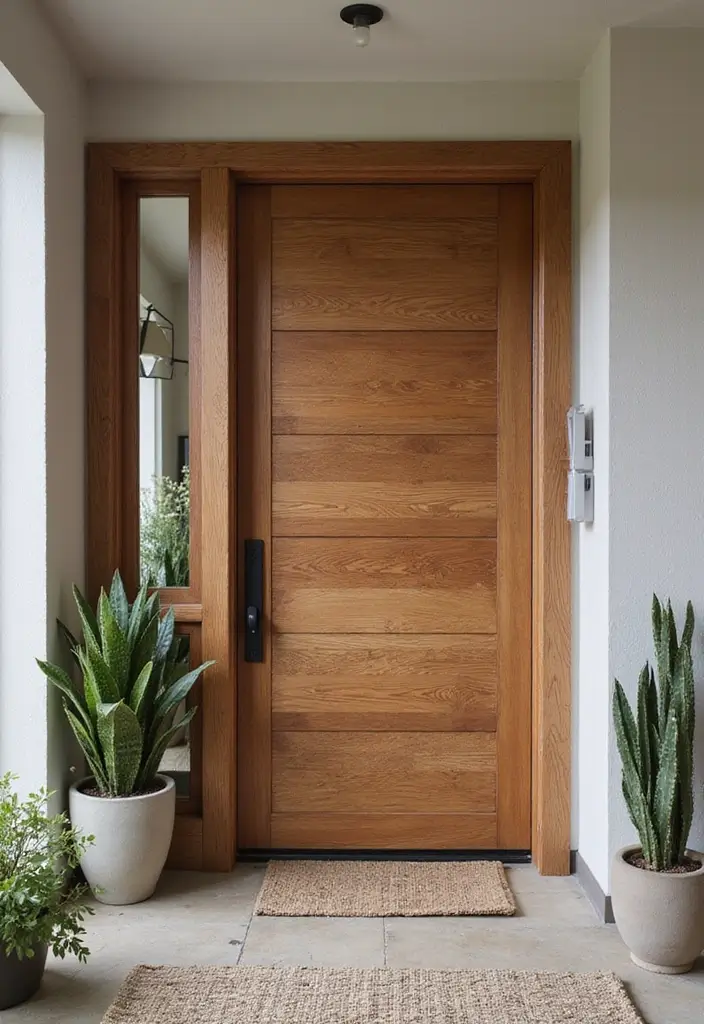 29 Farmhouse Interior Door Ideas with Rustic Appeal 14 29 Farmhouse Interior Door Ideas with Rustic Appeal - 14. Modern Rustic Doors