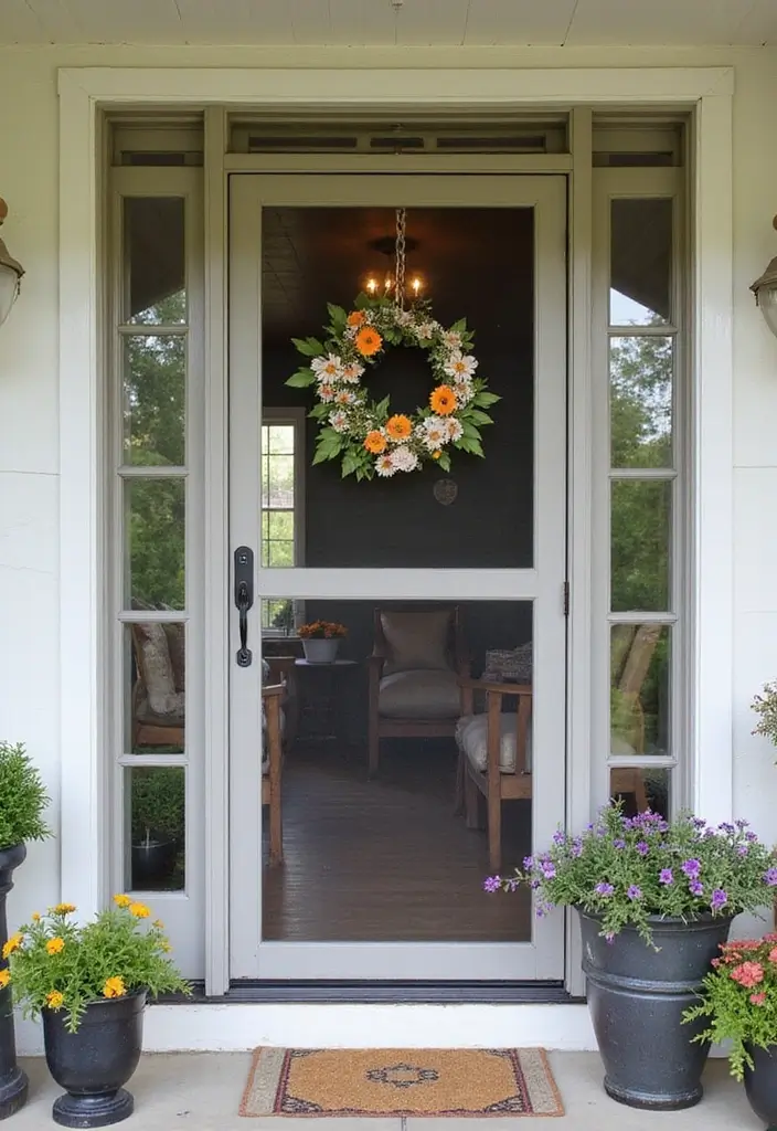 29 Farmhouse Interior Door Ideas with Rustic Appeal 18 29 Farmhouse Interior Door Ideas with Rustic Appeal - 19. Farmhouse-Styled Screen Doors