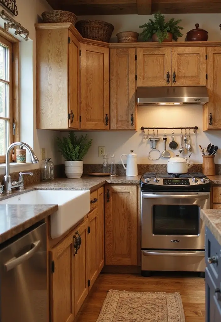 29 Farmhouse Interior Door Ideas with Rustic Appeal 21 29 Farmhouse Interior Door Ideas with Rustic Appeal - 22. Rustic Cabinet Doors