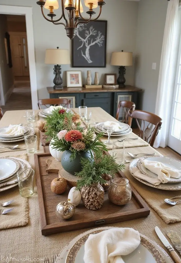 29 Farmhouse Table Centerpieces for Every Season 20 29 Farmhouse Table Centerpieces for Every Season - 20. DIY Delight: Personal Touches