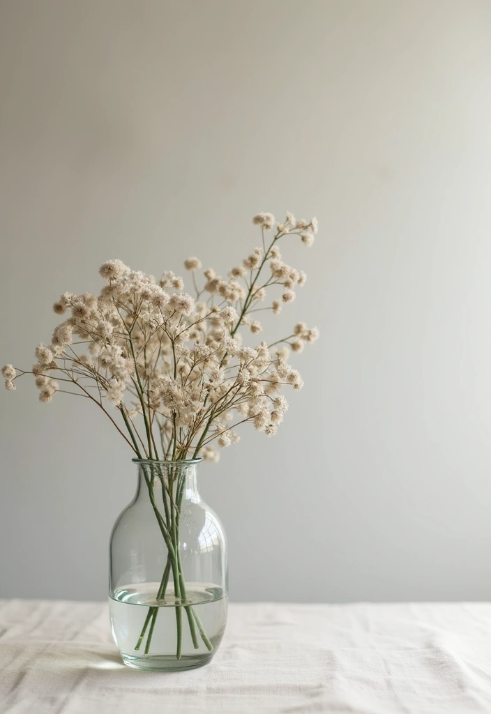 29 Farmhouse Table Centerpieces for Every Season 27 29 Farmhouse Table Centerpieces for Every Season - 27. Simple Beauty: One Flower Focus