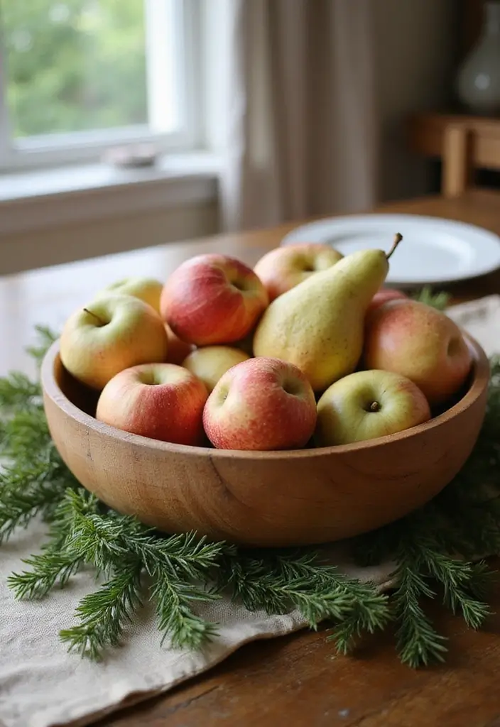 29 Farmhouse Table Centerpieces for Every Season 8 29 Farmhouse Table Centerpieces for Every Season - 8. Seasonal Fruits: Edible Decor