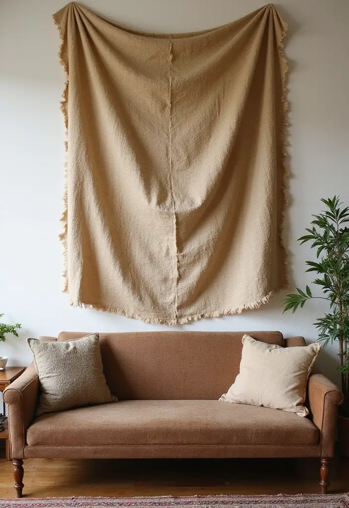 30 DIY Farmhouse Decor Projects That Look High-End 20 30 DIY Farmhouse Decor Projects That Look High-End - 20. Fabric Wall Hangings