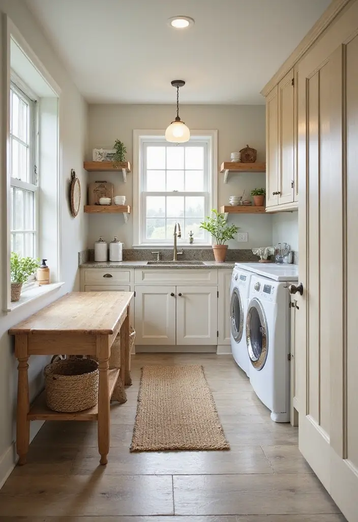 30 Farmhouse Laundry Room Designs Full of Character 26 30 Farmhouse Laundry Room Designs Full of Character - 27. Laundry Room Color Schemes