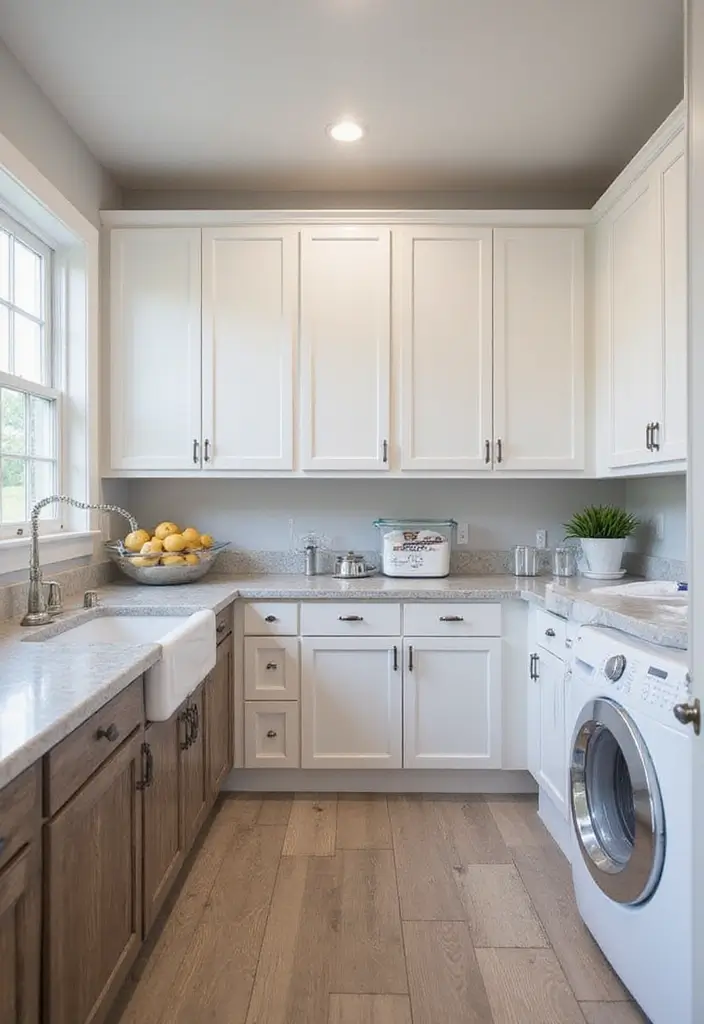 30 Farmhouse Laundry Room Designs Full of Character 27 30 Farmhouse Laundry Room Designs Full of Character - 28. Laundry Room Layout Ideas