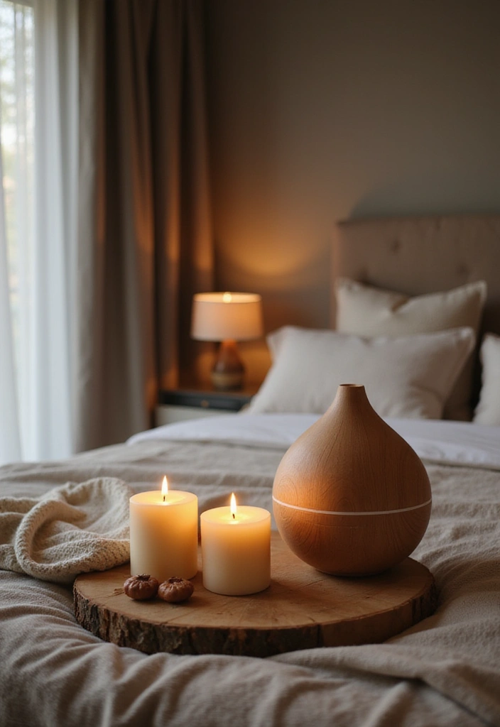 30 Farmhouse Master Bedroom Ideas That Feel Cozy and Chic 30 30 Farmhouse Master Bedroom Ideas That Feel Cozy and Chic - 30. Create a Cozy Atmosphere with Scent