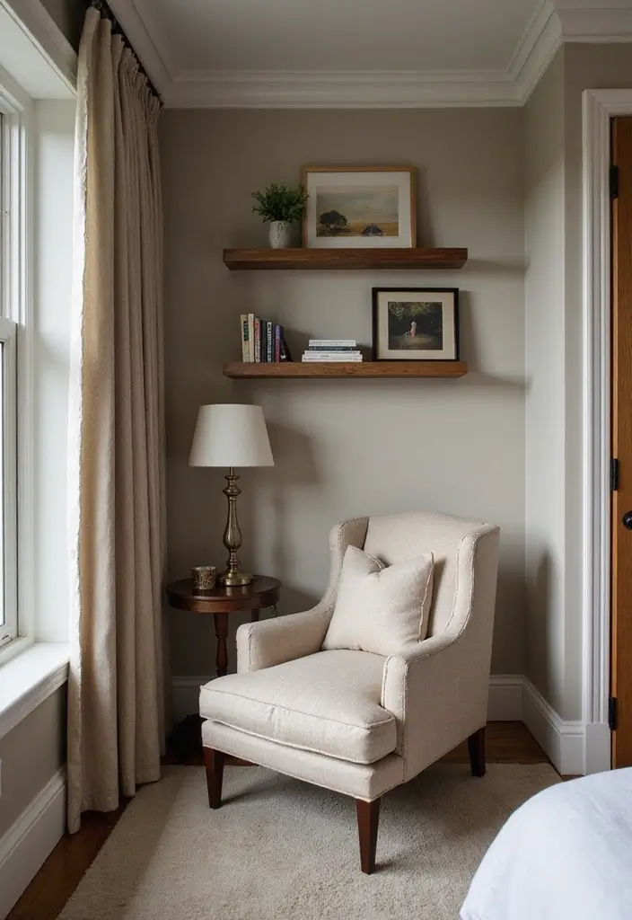 30 Farmhouse Master Bedroom Ideas That Feel Cozy and Chic 4 30 Farmhouse Master Bedroom Ideas That Feel Cozy and Chic - 4. Cozy Reading Nook