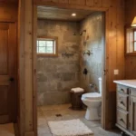 30 Farmhouse Shower Ideas That Feel Rustic and Relaxing