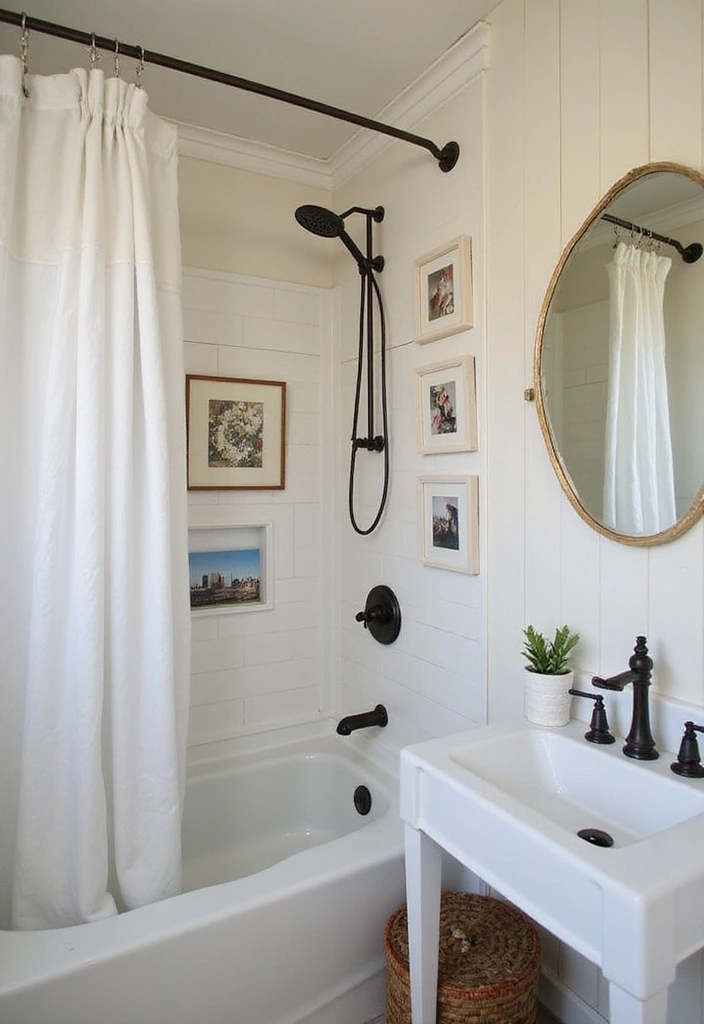 30 Farmhouse Shower Ideas That Feel Rustic and Relaxing 30 30 Farmhouse Shower Ideas That Feel Rustic and Relaxing - 30. Personal Touches