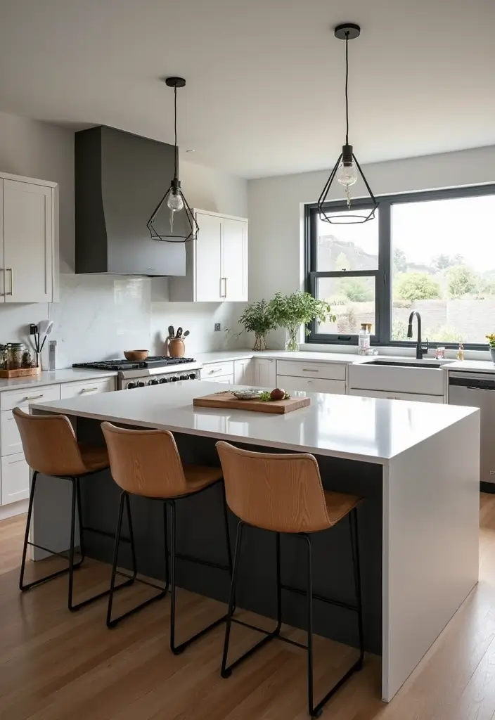 30 Farmhouse Sink Ideas That Make a Statement 8 30 Farmhouse Sink Ideas That Make a Statement - 8. Farmhouse Sink Integrated into a Kitchen Island