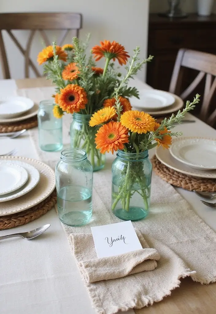 26 Farmhouse Dining Room Designs Full of Rustic Elegance 8 26 Farmhouse Dining Room Designs Full of Rustic Elegance - 8. Farmhouse Tablescapes