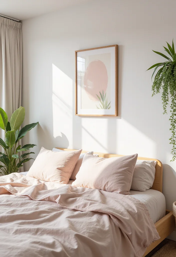 10 ACNH Bedroom Ideas for Cute Cozy Island Style - 1. Soft Pastel Palette